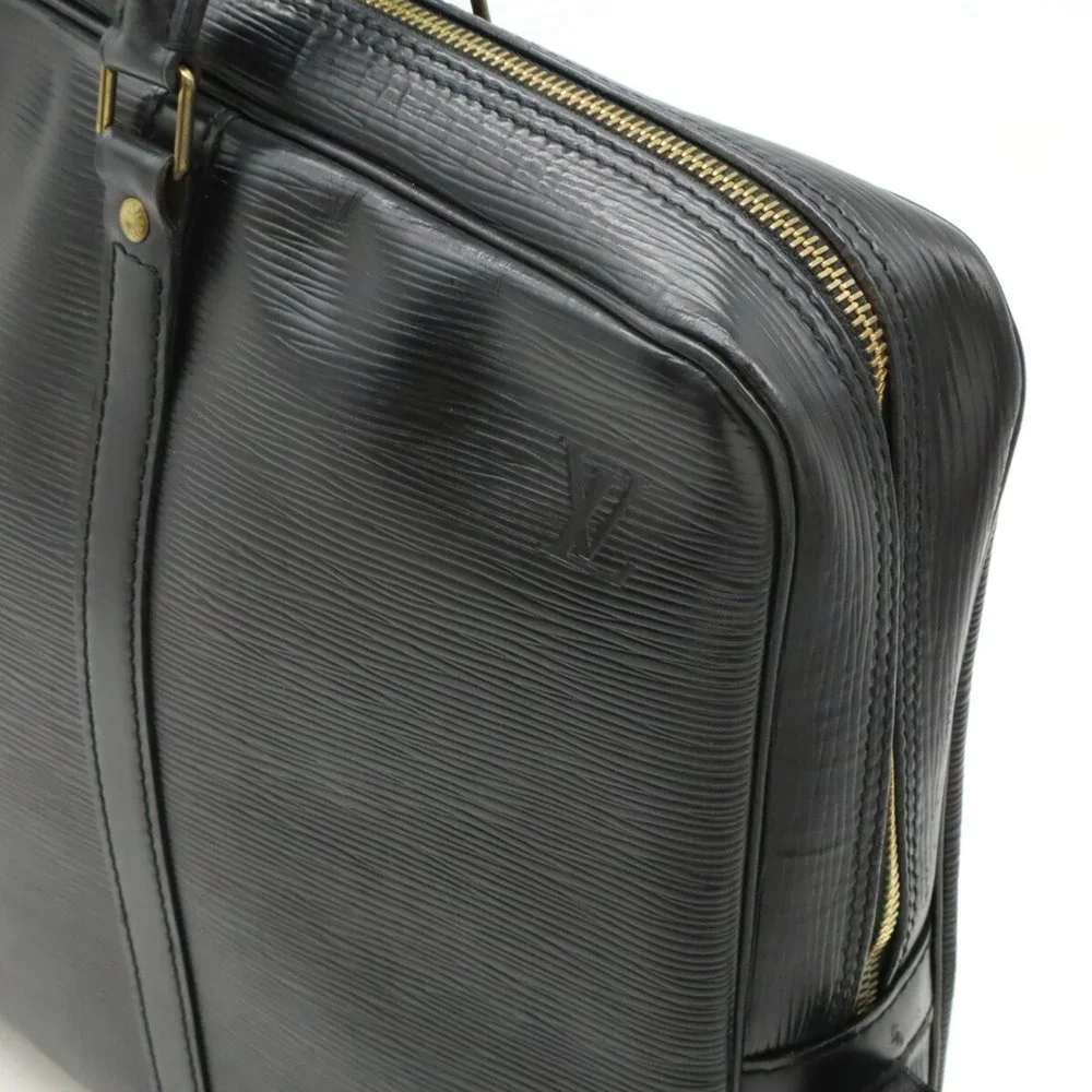 Louis Vuitton Epi PDV Porte-Document Voyage Bag Noir Briefcase